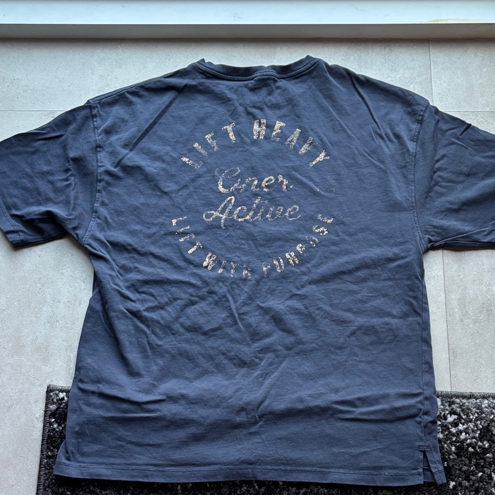 Oner Active Navy Blue Graphic Tee